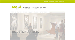 Desktop Screenshot of mobilemuseumofart.com